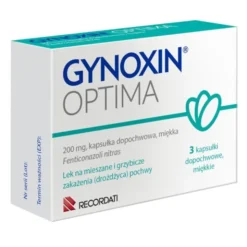 Gynoxin Optima, 200 mg, kapsułki dopochwowe, miękkie, 3 szt.