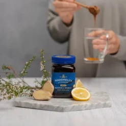 Haddrell's, Manuka Honey, miód manuka UMF5+, MGO83+, 250 g