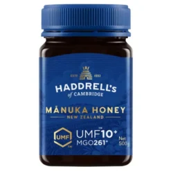Haddrell's, Manuka Honey, miód manuka UMF10+, MGO261+, 500 g