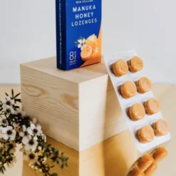 Haddrell's, Manuka Honey, pastylki do ssania, MGO570+, 22,4 g