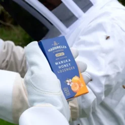 Haddrell's, Manuka Honey, pastylki do ssania, MGO570+, 22,4 g