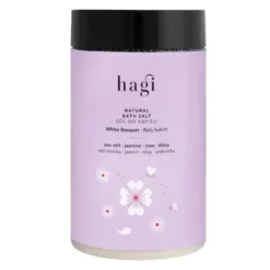 Hagi Biały Bukiet, sól do kąpieli, 480 g