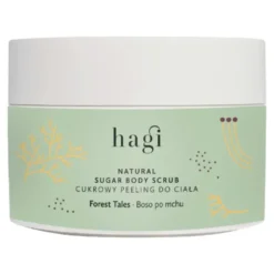 Hagi Boso Po Mchu, peeling cukrowy do ciała, 200 g