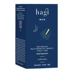 Hagi Men, Multikrem do twarzy, ciała i rąk Ahoj Kapitanie, 50 ml