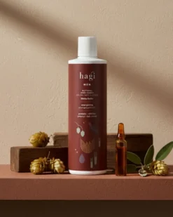 Hagi Men, Whisky Barber, żel do mycia ciała energetyzujący, 300 ml