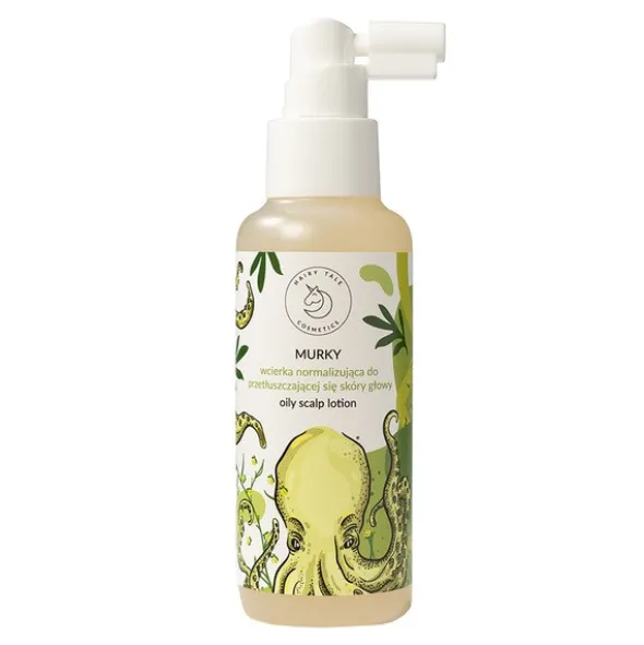 Hairy Tale Cosmetics Murky, normalizująca wcierka do przetłuszczającej się skóry głowy, 120 ml