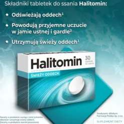 Halitomin, tabletki do ssania, 30 szt.