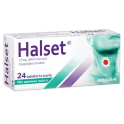 Halset, 1,5 mg, tabletki do ssania bez cukru, 24 szt.