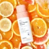 Hanskin, puder oczyszczający, do twarzy z witaminą C, 70 g