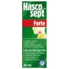 Hascosept Forte, 3 mg/ml, aerozol do stosowania w jamie ustnej, 30 ml