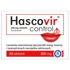Hascovir Control, 200 mg, tabletki, 25 szt.