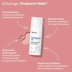 Healpsorin Baby Oil, olejek żelowy, 50 ml