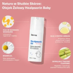 Healpsorin Baby Oil, olejek żelowy, 50 ml