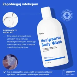Healpsorin Body Wash, żel, 500 ml
