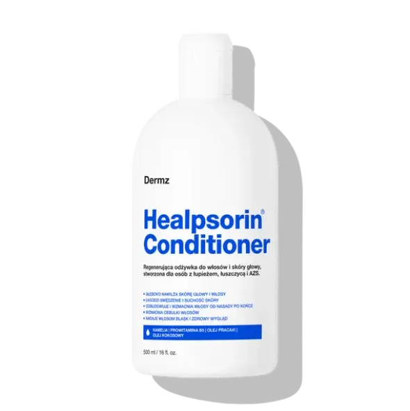 Healpsorin Conditioner, odżywka do włosów, delikatna, 500 ml