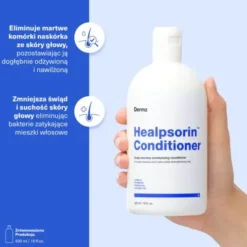 Healpsorin Conditioner, odżywka do włosów, delikatna, 500 ml
