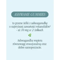 Health Labs AshwaMe Gummies, żelki, smak mango, 60 szt.