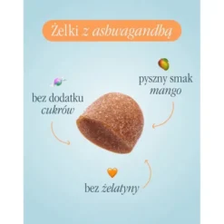 Health Labs AshwaMe Gummies, żelki, smak mango, 60 szt.
