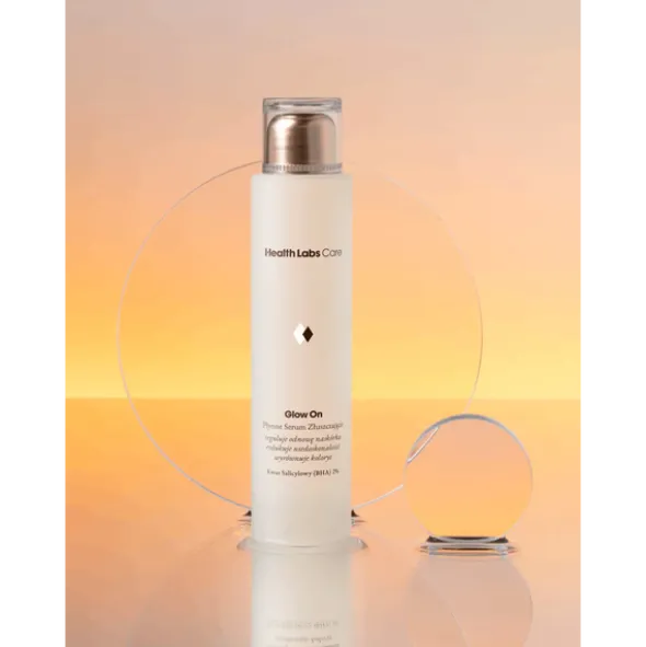 Health Labs Care Glow On, płynne serum złuszczające, 100 ml