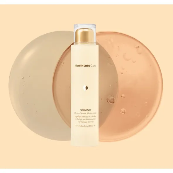 Health Labs Care Glow On, płynne serum złuszczające, 100 ml