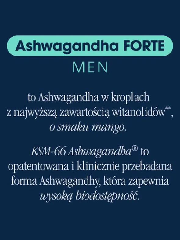 Health Labs Care Men Ashwagandha Forte, krople, 45 ml