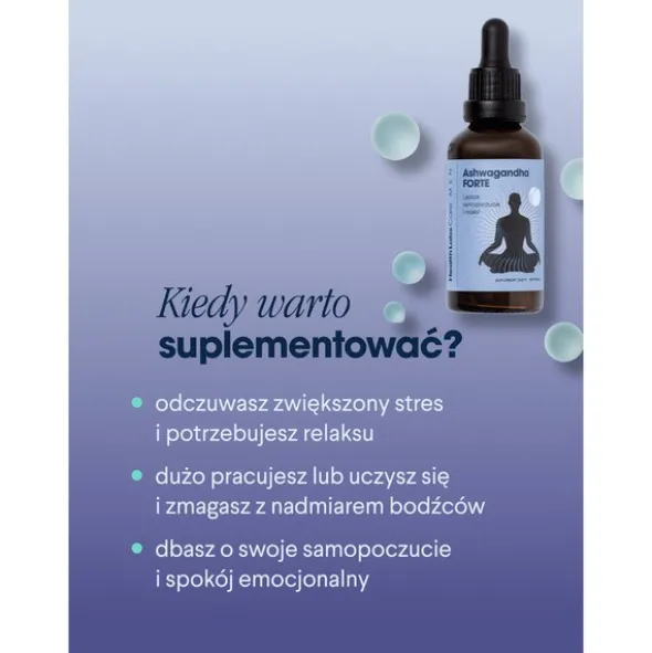 Health Labs Care Men Ashwagandha Forte, krople, 45 ml
