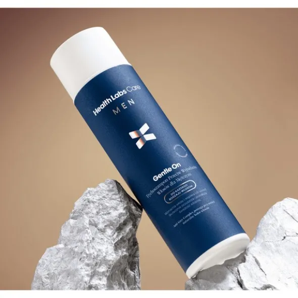 Health Labs Gentle On, trychoszampon przeciw wypadaniu włosów dla mężczyzn, 250 ml
