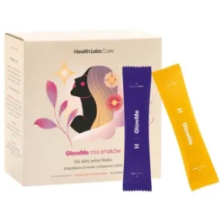 Health Labs GlowMe Mix, saszetki z proszkiem, smak ananas-mango, 15 szt., smak malina, 15 szt.