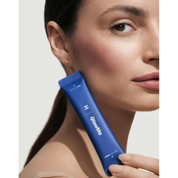 Health Labs GlowMe, saszetki z proszkiem, smak malina-borówka, 30 szt.