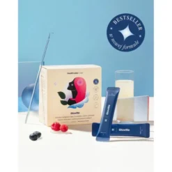 Health Labs GlowMe, saszetki z proszkiem, smak malina-borówka, 30 szt.