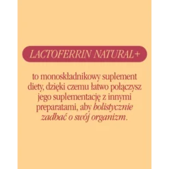 Health Labs, Lactoferrin Natural+, kapsułki, 30 szt.
