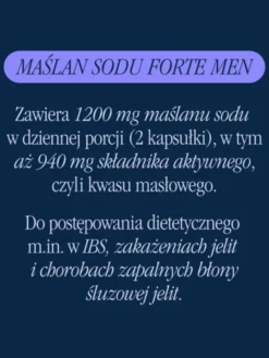 Health Labs Maślan Sodu Forte Men, kapsułki, 60 szt.