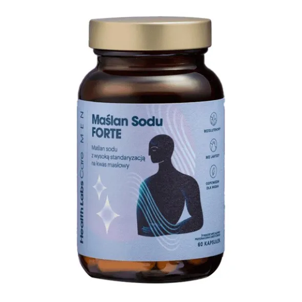 Health Labs Maślan Sodu Forte Men, kapsułki, 60 szt.