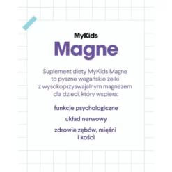 Health Labs MyKids Magne, żelki, smak tropikalny, 60 szt.
