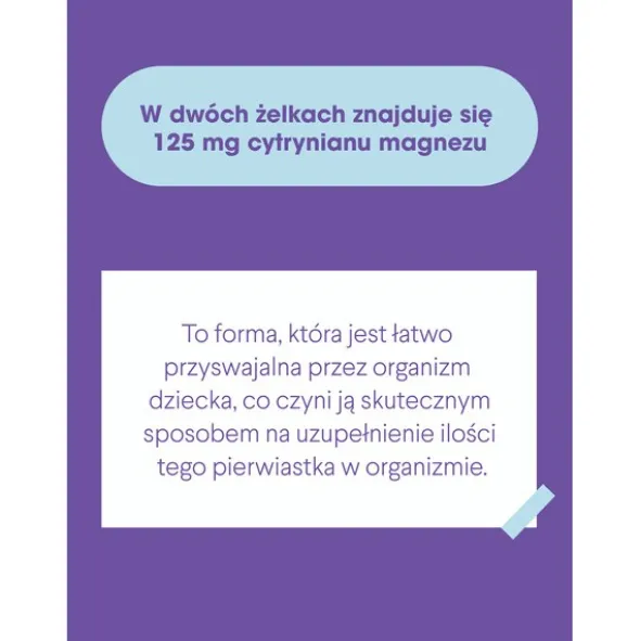 Health Labs MyKids Magne, żelki, smak tropikalny, 60 szt.
