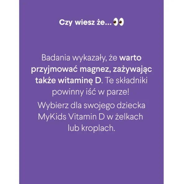 Health Labs MyKids Magne, żelki, smak tropikalny, 60 szt.