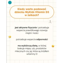 HealthLabs MyKids Vitamin D3, żelki, smak jabłkowy, 60 szt.