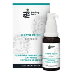 Healthy Herb Grzyb Reishi ekstrakt, krople, 30 ml