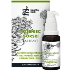 Healthy Herb Różeniec górski ekstrakt, krople, 30 ml