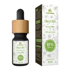 HempKing Olej CBD 10% Natural Plus, krople, 10 ml