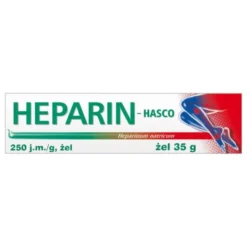 Heparin-Hasco, 250 j.m/g, żel, 35 g