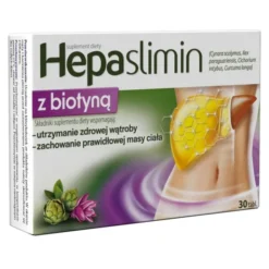 Hepaslimin z biotyną, tabletki, 30 szt.
