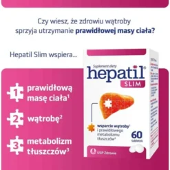 Hepatil Slim, tabletki, 60 szt.