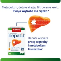 Hepatil, tabletki, 80 szt.
