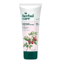 Herbal Care, nawilżający krem-maska do rąk Malina, 100 ml