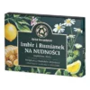 Herbal Monasterium, Imbir i Rumianek na nudności, pastylki do ssania, 12 szt.