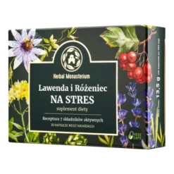 Herbal Monasterium Lawenda i Różeniec na Stres, kapsułki, 30 szt.