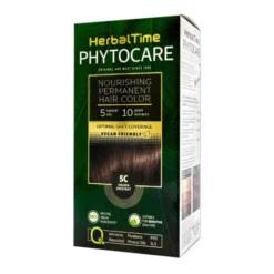 Herbal Time Phytocare, farba do włosów 5C, golden chestnut, 130 ml