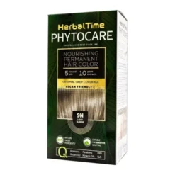 Herbal Time Phytocare, farba do włosów 9N, light blonde, 130 ml