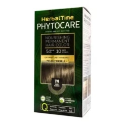 Herbal Time Phytocare, farba do włosów 7N, dark blonde, 130 ml